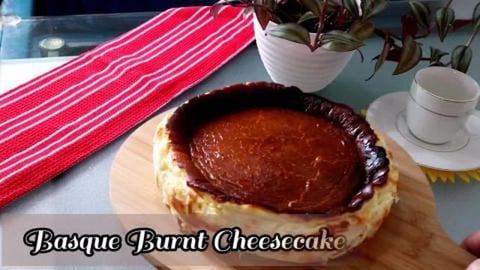 BASQUE BURNT CHEESECAKE _ Filipino Recipe | Taste Buds PH...