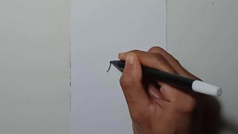 Drawing Graffity Character ghost witch hat