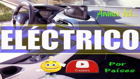 AVANCE del COCHE ELÉCTRICO por PAÍSES 