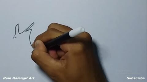 Drawing Graffiti Name KODREXS