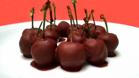 How to Quickly Make Chocolate Covered Cherries