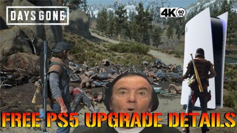 Days Gone: PlayStation 5 FREE Next-Gen UPGRADE Details (D...