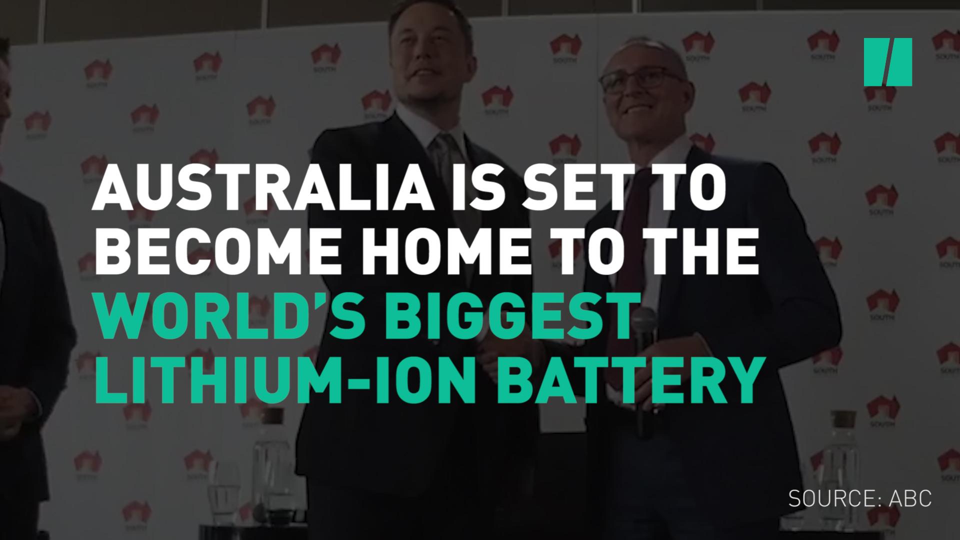 Tesla Will Build The World's Largest Battery In Australia | HuffPost UK ...