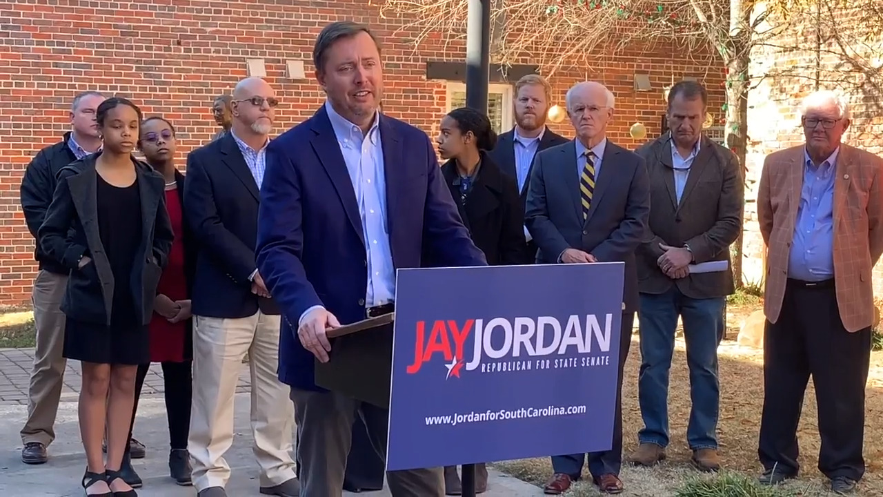 Jay Jordan launches bid to succeed Leatherman in SC Senate The State