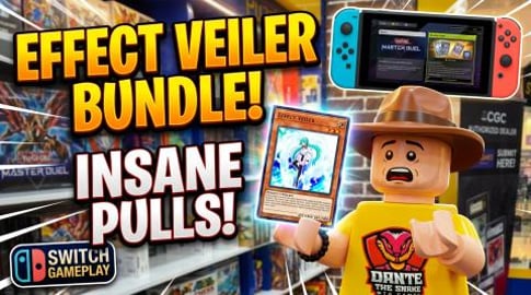 YuGiOh master duel opening Effect Veiler Set on the Ninte...