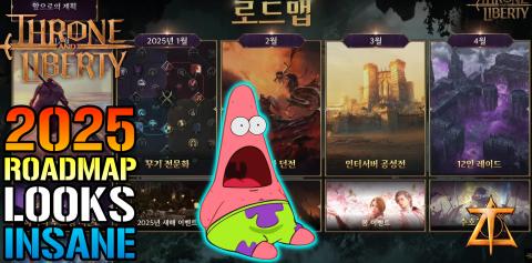 Throne & Liberty_ 2025 Roadmap Is INSANE! NEW 12 Player R...