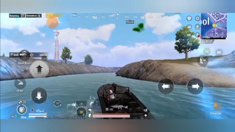 I blew up his car and finished him up