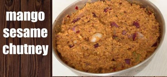 Mango & Sesame chutney || By BB Chef