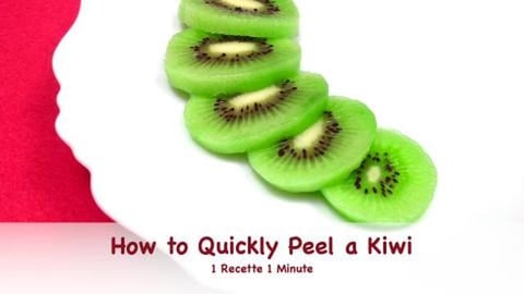How to Peel a Kiwi in 20 Seconds (shorts)