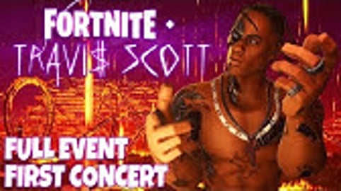 Fortnite Travis Scott- Astronomical Live Event (Full 1st ...