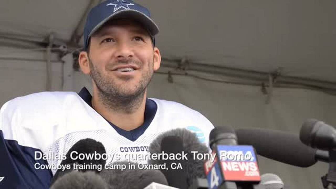 Did Tony Romo just show up to Cowboys camp overweight, or nah?