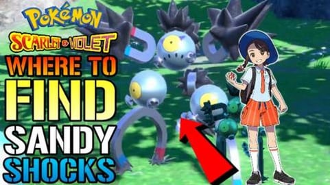 Pokemon Scarlet & Violet: Where To Find & Catch "Sandy Sh...