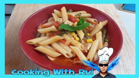 Chicken Breast Fillets With Penne Pasta