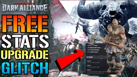D&D Dark Alliance: STATS UPGRADE GLITCH! How To UPGRADE Y...