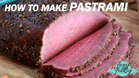 Homemade PASTRAMI