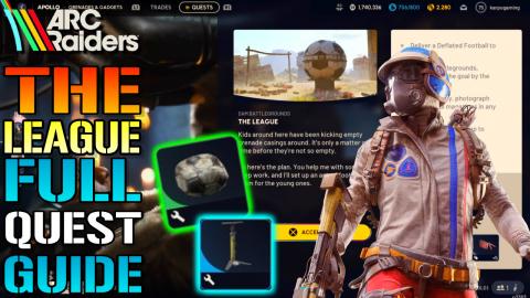 ARC Raiders: "The League" Quest Guide! Deflated Football,...