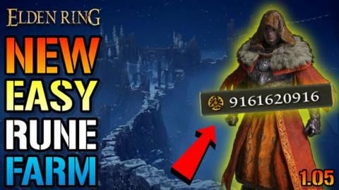 Elden Ring: NEW EASY RUNE Farming Guide! Super EASY To Do...