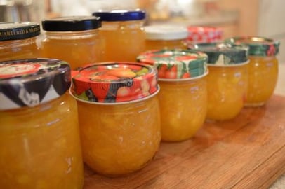 How to Make Peach Freezer Jam: Made in Niagara with Kimbe...