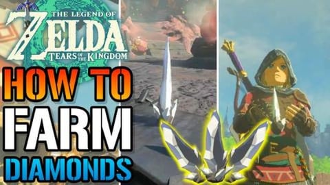 How To Farm "Diamonds" In Zelda: Tears Of The Kingdom! EA...