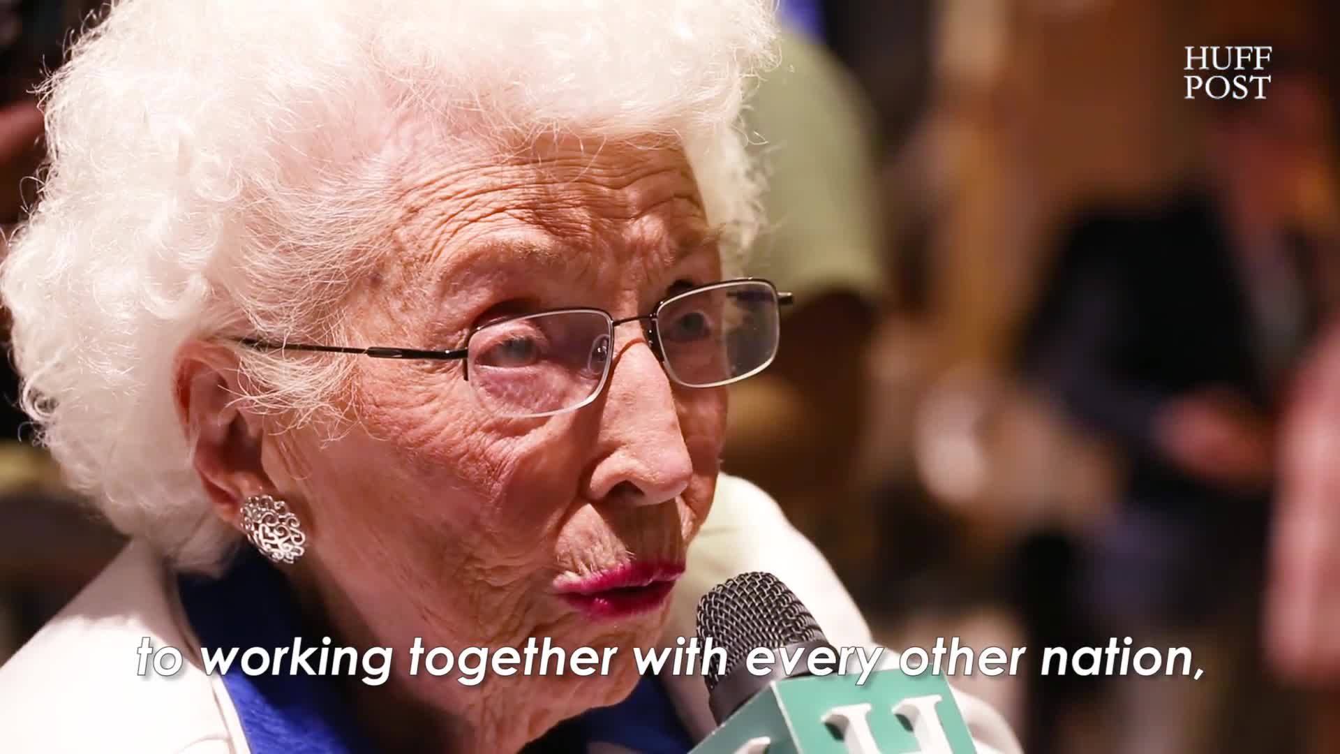 102-Year-Old Delegate Describes What A Woman President Would Mean To ...