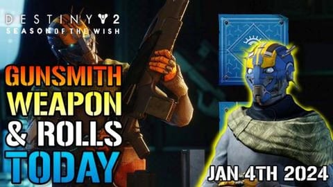 Destiny 2: Gunsmith Legendary Weapons & Rolls TODAY! Jan ...