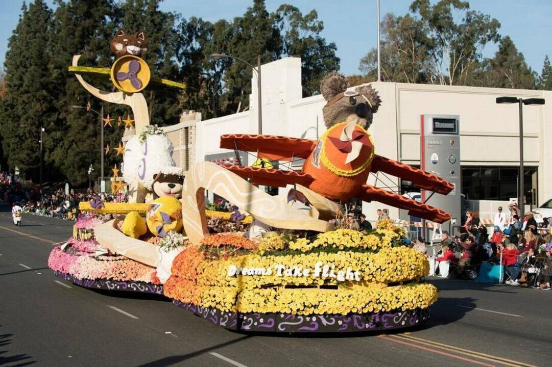 Cal Poly's 2018 Rose Parade Float wins Past President Award | San Luis ...