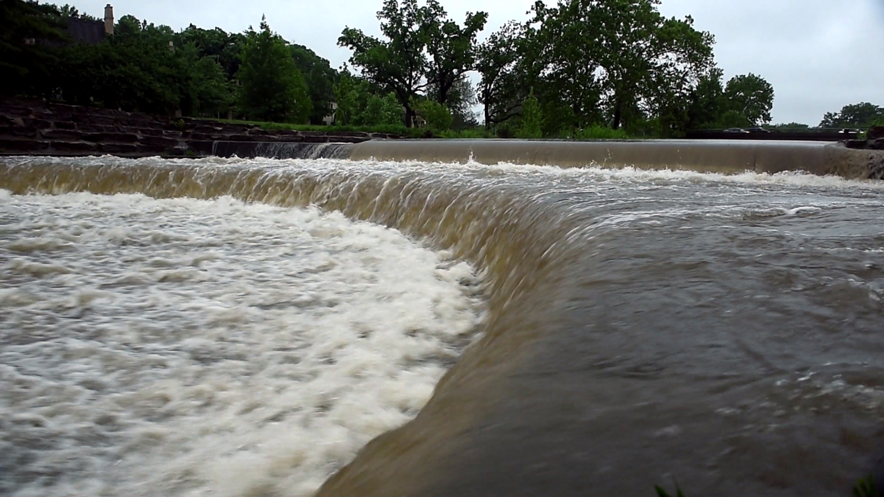 As More Rainfall Pounds The Kansas City Area Tuesday, Brush Creek And 