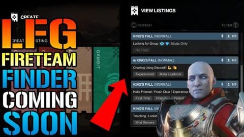 Destiny 2: LFG Is Finally Coming! Fireteam Finder BETA! H...