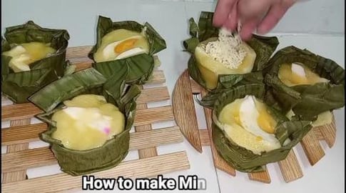 How to make a NO OVEN MINI BIBINGKA RECIPE | Taste Buds P...
