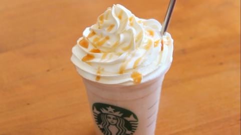 Starbucks Caramel Frappuccino | 4 ingredients