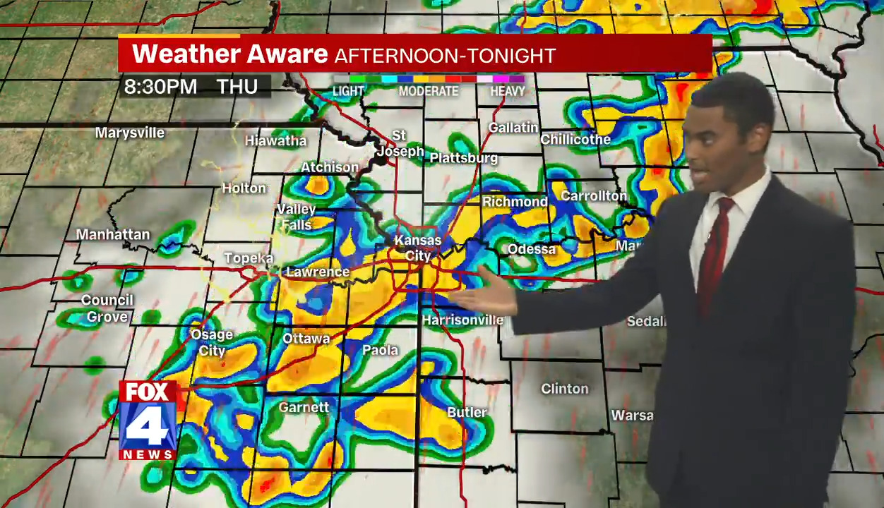 Kansas City forecast hail, strong winds possible Thursday night Kansas City Star