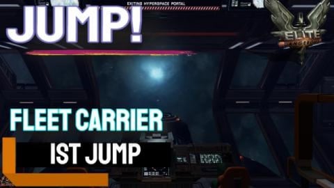 Fleet carrier jump UPDATE 11 // INTERIOR VIEW Elite Dange...