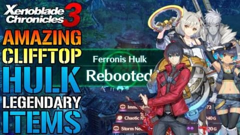 Xenoblade Chronicles 3: The Clifftop Hulk! AMAZING Legend...