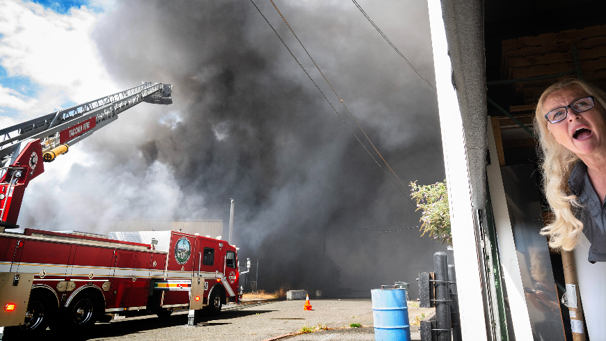 Fire Engulfs SW Tacoma Business | Tacoma News Tribune