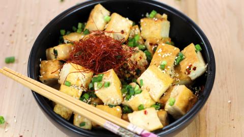 Korean Braised Tofu (Dubu Jorim)