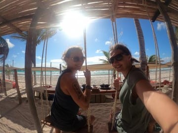 Mexico Part 10 - One whole day at Tulum Beach