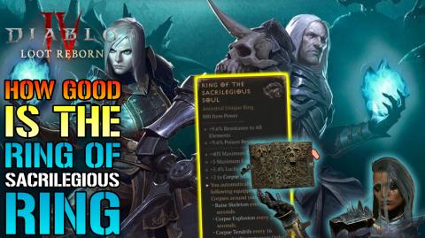 Diablo 4: "Ring Of The Sacrilegious Soul" Is Awesome! How...