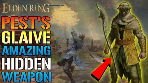 Elden Ring: Pest's Glaive! AMAZING HIDDEN Weapon! Is OP! ...