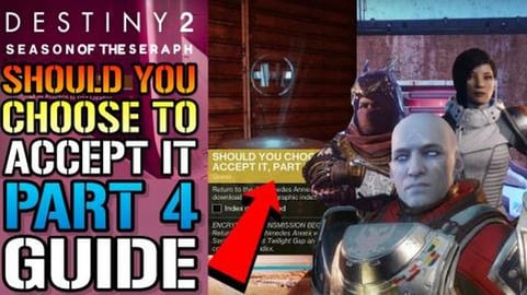 Destiny 2: Should You Choose To Accept It, Part.4 FULL QU...