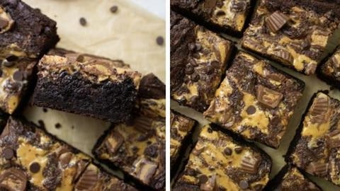 Baking Chocolate Peanut Butter Brownies