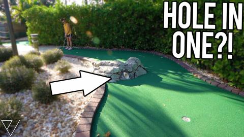 We Got A Mini Golf Hole In One at Lighthouse Cove! - Part...