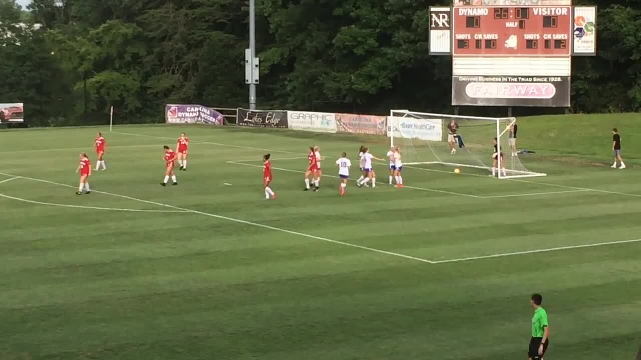 Video Clayton's Emery Biggs named MVP of EastWest girls soccer all