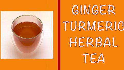 Ginger Turmeric Herbal Tea (shorts)
