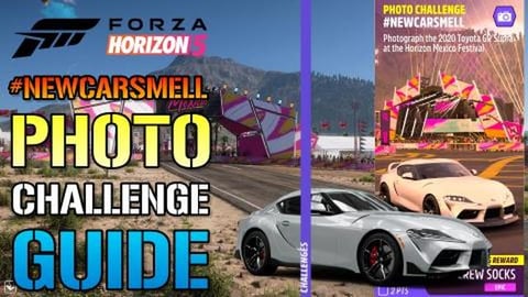 Forza Horizon 5: Photo Challenge "NEWCARSMELL" & Horizon ...