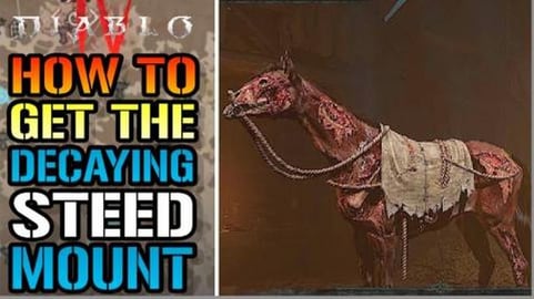 Diablo 4: How To Get The "Decaying Steed" Mount TODAY! (M...