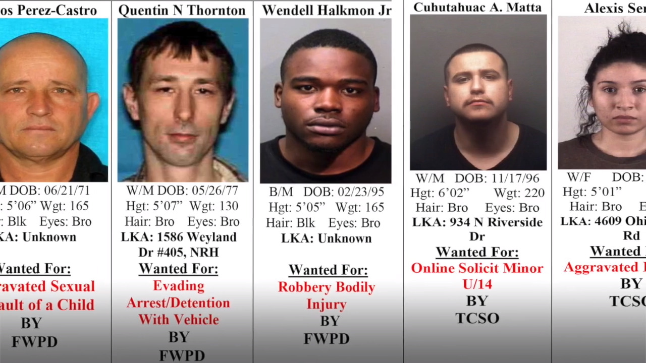 Video Tarrant County's 10 Most Wanted Criminals, July 11 Lexington