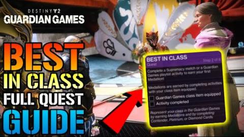 Destiny 2: "Best In Class" FULL Quest Guide! How To Get T...
