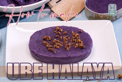 Ube Halaya (Purple Yam Dessert)