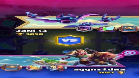 Clash Royale: 17/5 gameplay (skeleton barrel 3 crowns)