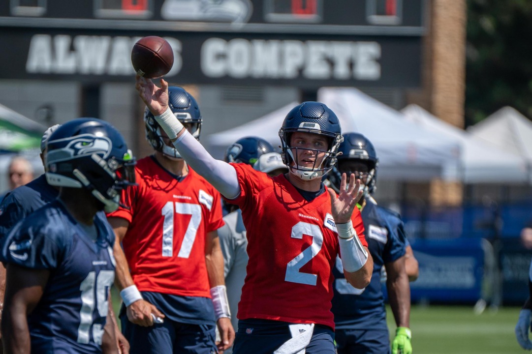 They're not Russell Wilson, but Drew Lock and Geno Smith are providing  intrigue in Seahawks QB battle